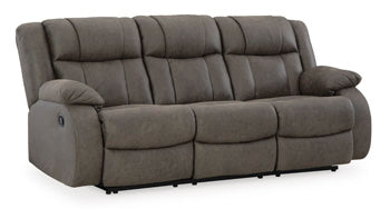 First Base Reclining Sofa - Affordable Home Luxury