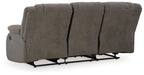 First Base Reclining Sofa - Affordable Home Luxury