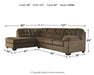 Accrington 2-Piece Sectional with Chaise - Affordable Home Luxury