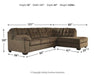 Accrington 2-Piece Sleeper Sectional with Chaise - Affordable Home Luxury