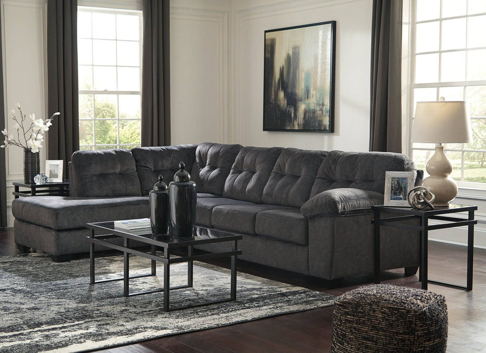 Accrington 2-Piece Sectional with Chaise - Affordable Home Luxury