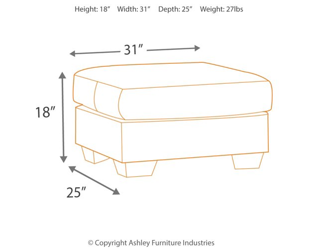 Darcy Ottoman - Affordable Home Luxury