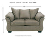 Darcy Loveseat - Affordable Home Luxury