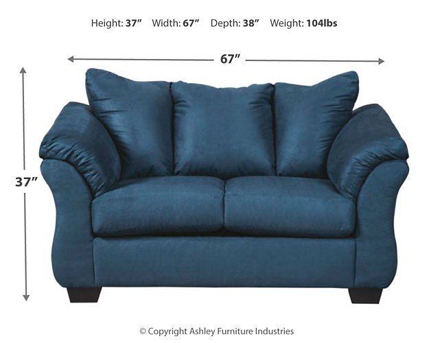 Darcy Loveseat - Affordable Home Luxury