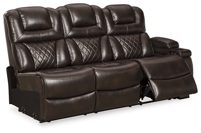 Warnerton 3-Piece Power Reclining Sectional - Affordable Home Luxury