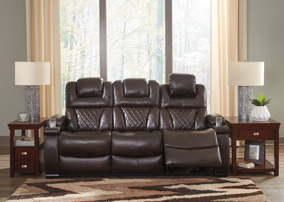 Warnerton Power Reclining Sofa - Affordable Home Luxury