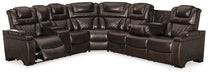 Warnerton 3-Piece Power Reclining Sectional - Affordable Home Luxury