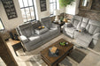 Mitchiner Reclining Loveseat with Console - Affordable Home Luxury