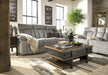 Mitchiner Reclining Loveseat with Console - Affordable Home Luxury