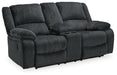 Draycoll Reclining Loveseat with Console - Affordable Home Luxury