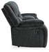 Draycoll Reclining Loveseat with Console - Affordable Home Luxury