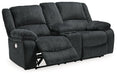 Draycoll Power Reclining Loveseat with Console - Affordable Home Luxury