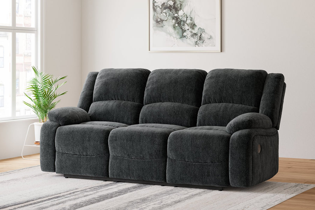 Draycoll Power Reclining Sofa - Affordable Home Luxury