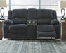 Draycoll Reclining Loveseat with Console - Affordable Home Luxury