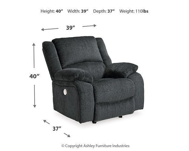 Draycoll Power Recliner - Affordable Home Luxury