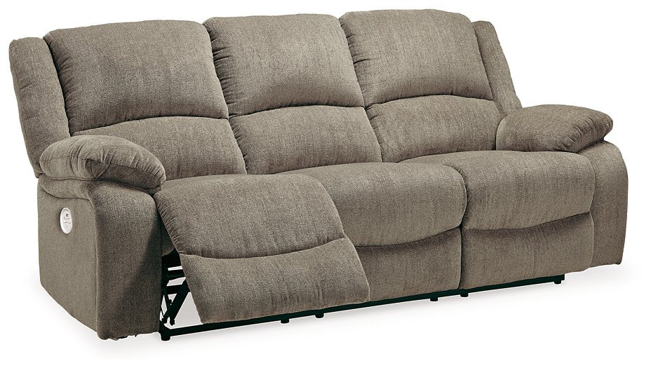 Draycoll Power Reclining Sofa - Affordable Home Luxury