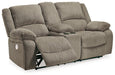 Draycoll Power Reclining Loveseat with Console - Affordable Home Luxury