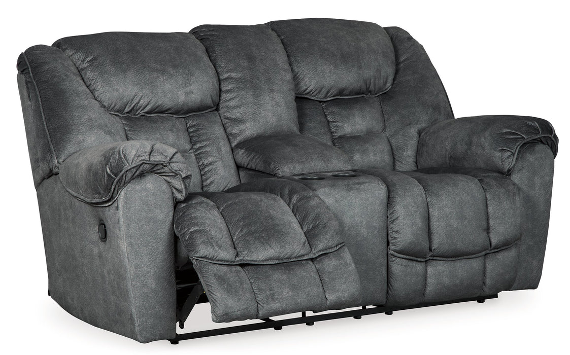 Capehorn Reclining Loveseat with Console - Affordable Home Luxury