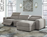 Mabton Power Reclining Sectional with Chaise - Affordable Home Luxury