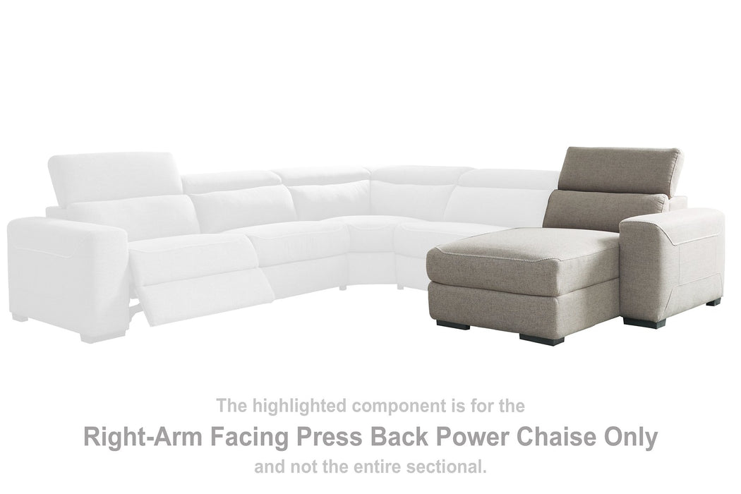 Mabton Power Reclining Sectional with Chaise - Affordable Home Luxury