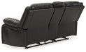 Calderwell Reclining Loveseat with Console - Affordable Home Luxury