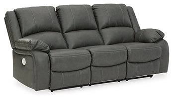 Calderwell Power Reclining Sofa - Affordable Home Luxury