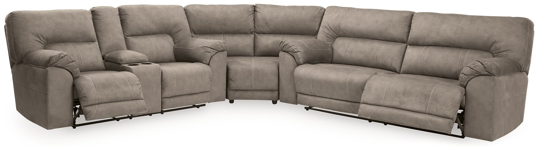 Cavalcade 3-Piece Reclining Sectional - Affordable Home Luxury