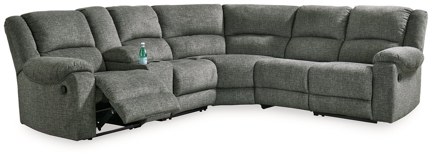 Goalie Reclining Sectional - Affordable Home Luxury