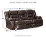 Vacherie Reclining Sofa - Affordable Home Luxury