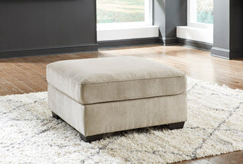 Decelle Oversized Accent Ottoman - Affordable Home Luxury