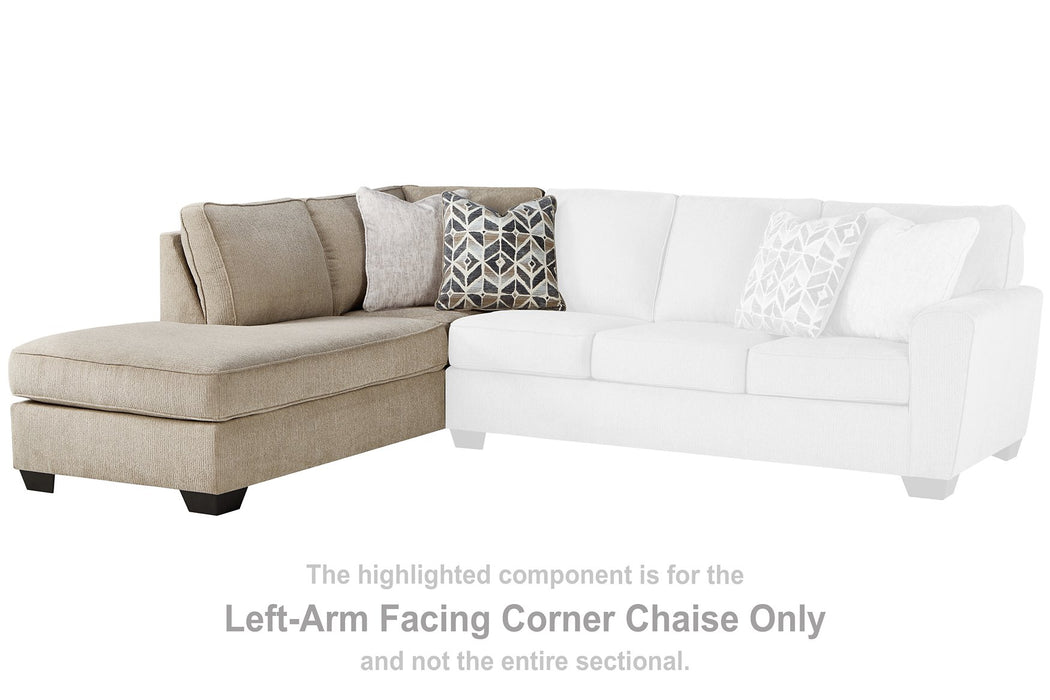 Decelle 2-Piece Sectional with Chaise - Affordable Home Luxury