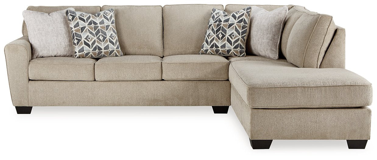 Decelle 2-Piece Sectional with Chaise - Affordable Home Luxury