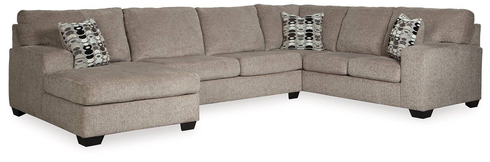 Ballinasloe 3-Piece Sectional with Chaise - Affordable Home Luxury