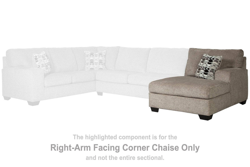 Ballinasloe 3-Piece Sectional with Chaise - Affordable Home Luxury