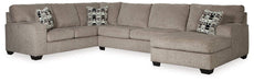 Ballinasloe 3-Piece Sectional with Chaise - Affordable Home Luxury