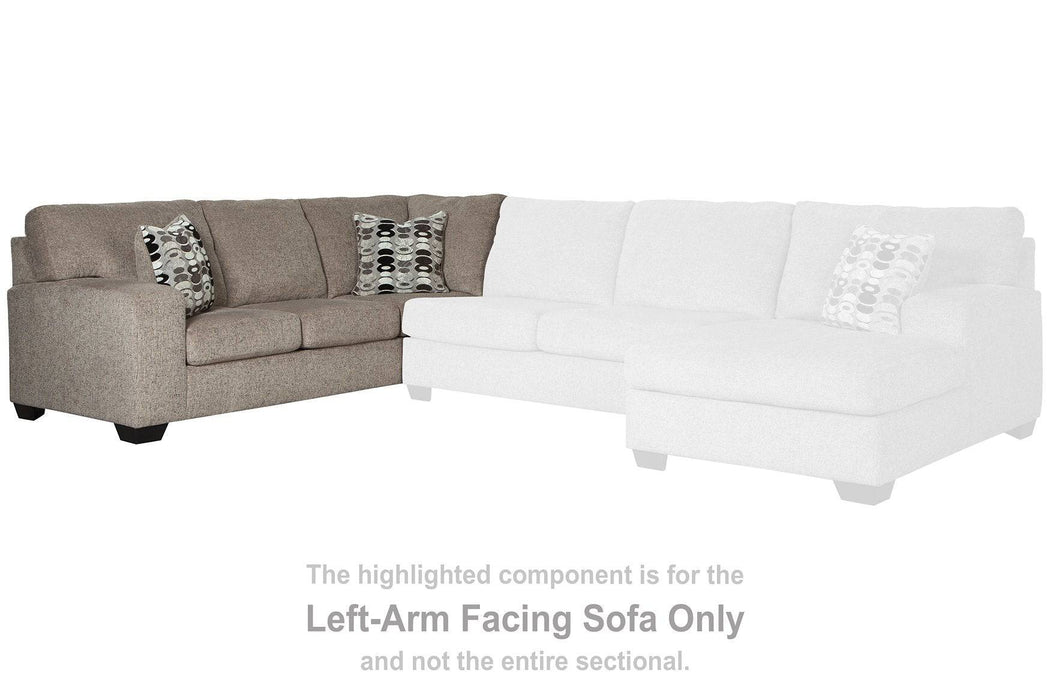 Ballinasloe 3-Piece Sectional with Chaise - Affordable Home Luxury