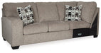 Ballinasloe 3-Piece Sectional with Chaise - Affordable Home Luxury