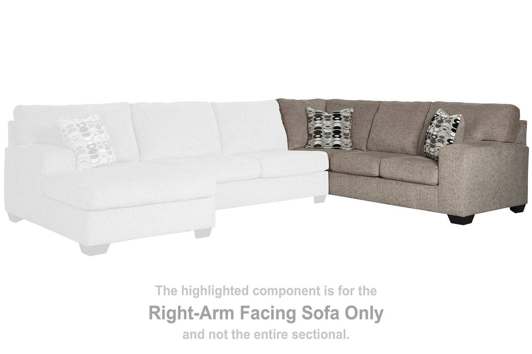 Ballinasloe 3-Piece Sectional with Chaise - Affordable Home Luxury