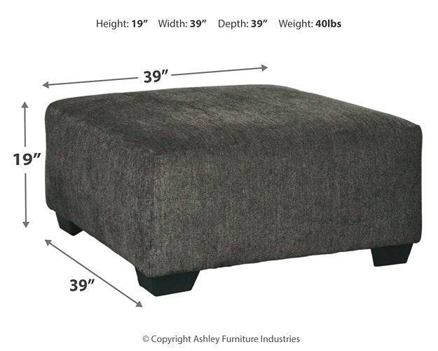 Ballinasloe Oversized Ottoman - Affordable Home Luxury