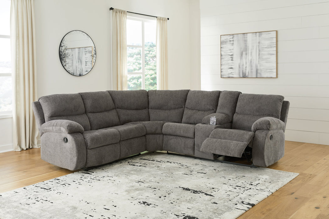 Museum 2-Piece Reclining Sectional - Affordable Home Luxury