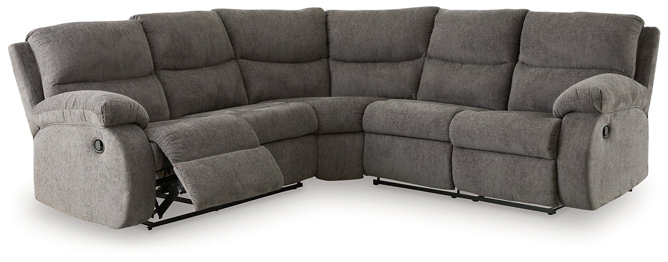 Museum 2-Piece Reclining Sectional - Affordable Home Luxury