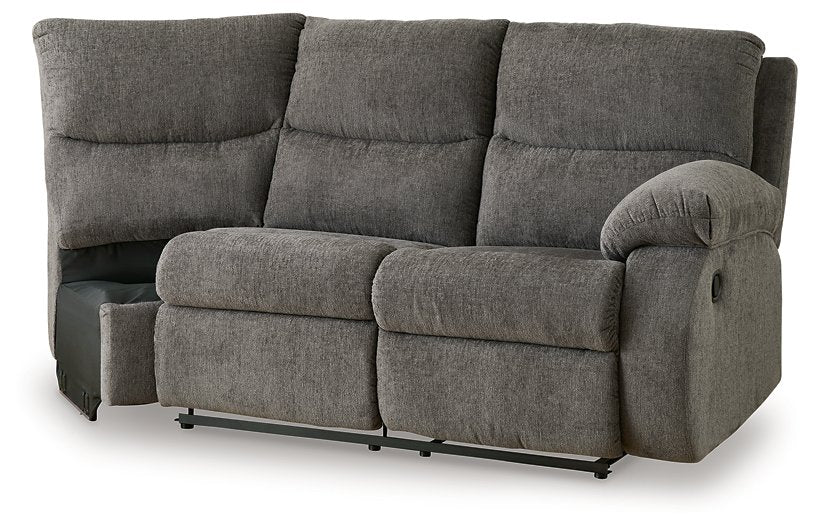 Museum 2-Piece Reclining Sectional - Affordable Home Luxury