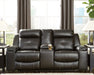 Kempten Reclining Loveseat with Console - Affordable Home Luxury