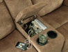 Huddle-Up Glider Reclining Loveseat with Console - Affordable Home Luxury