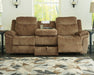 Huddle-Up Reclining Sofa with Drop Down Table - Affordable Home Luxury