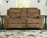 Huddle-Up Glider Reclining Loveseat with Console - Affordable Home Luxury