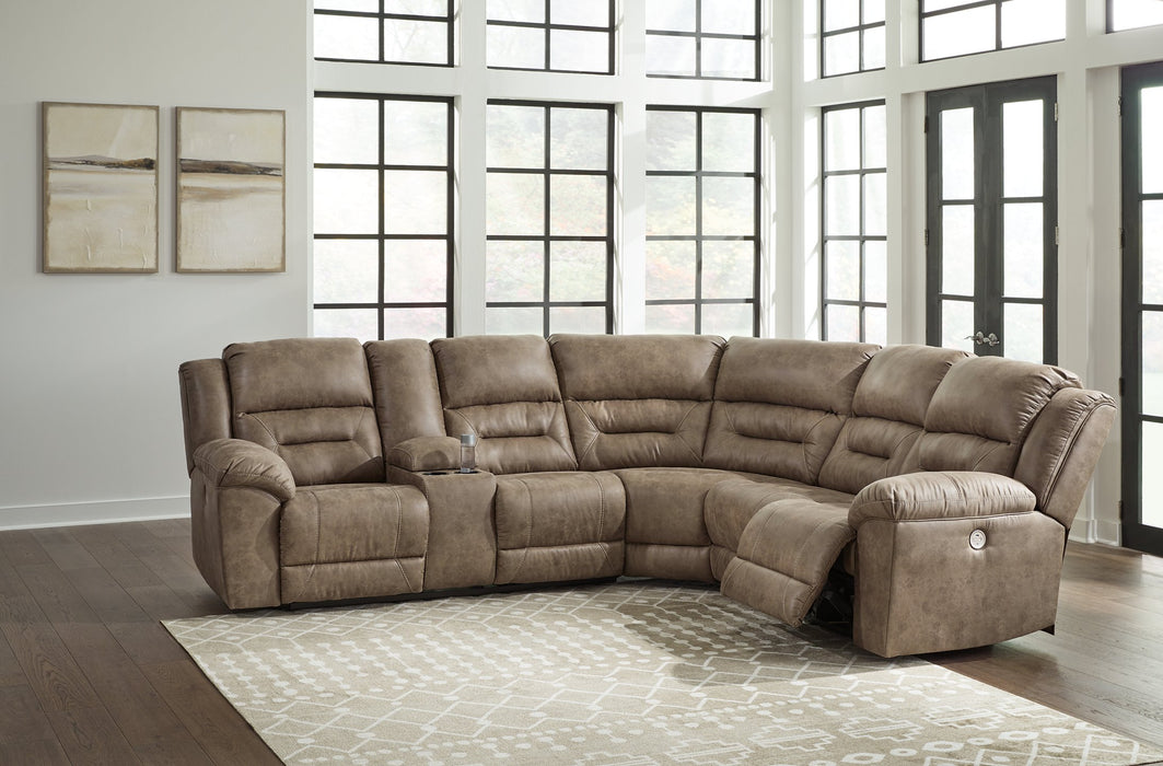 Ravenel Power Reclining Sectional - Affordable Home Luxury