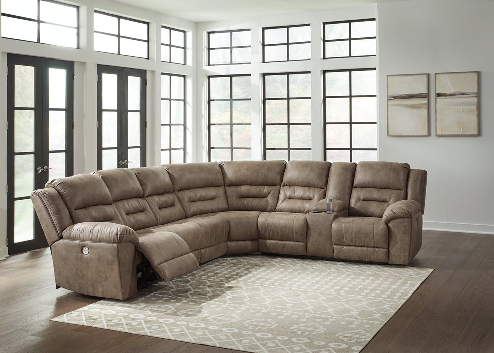 Ravenel Power Reclining Sectional - Affordable Home Luxury