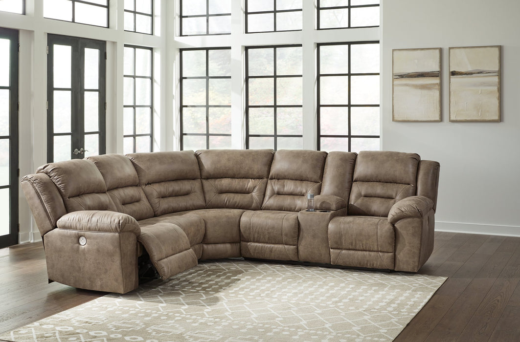 Ravenel Power Reclining Sectional - Affordable Home Luxury