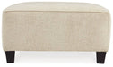 Abinger Oversized Accent Ottoman - Affordable Home Luxury